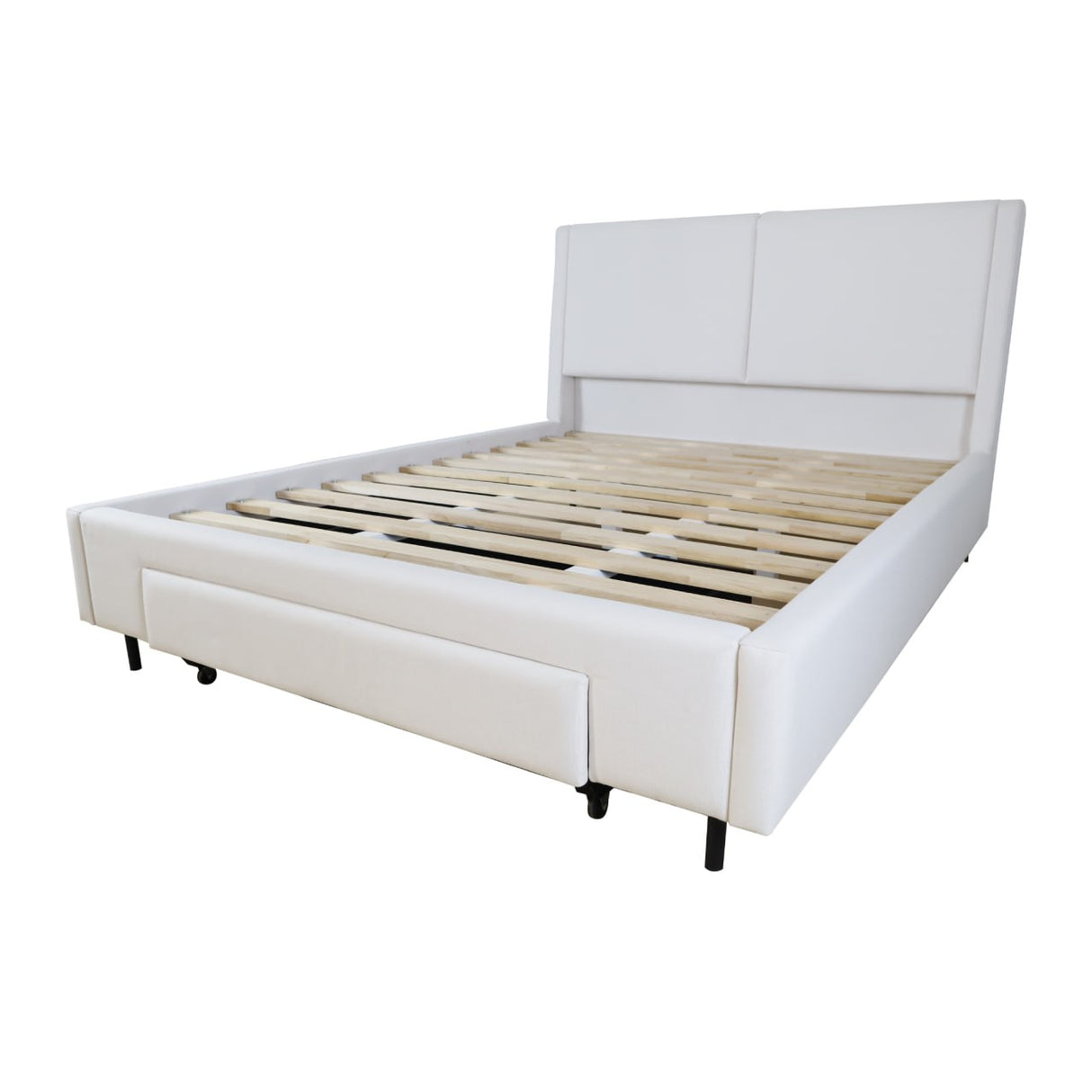 KRIZZY Bedframe with Drawer Affordahome