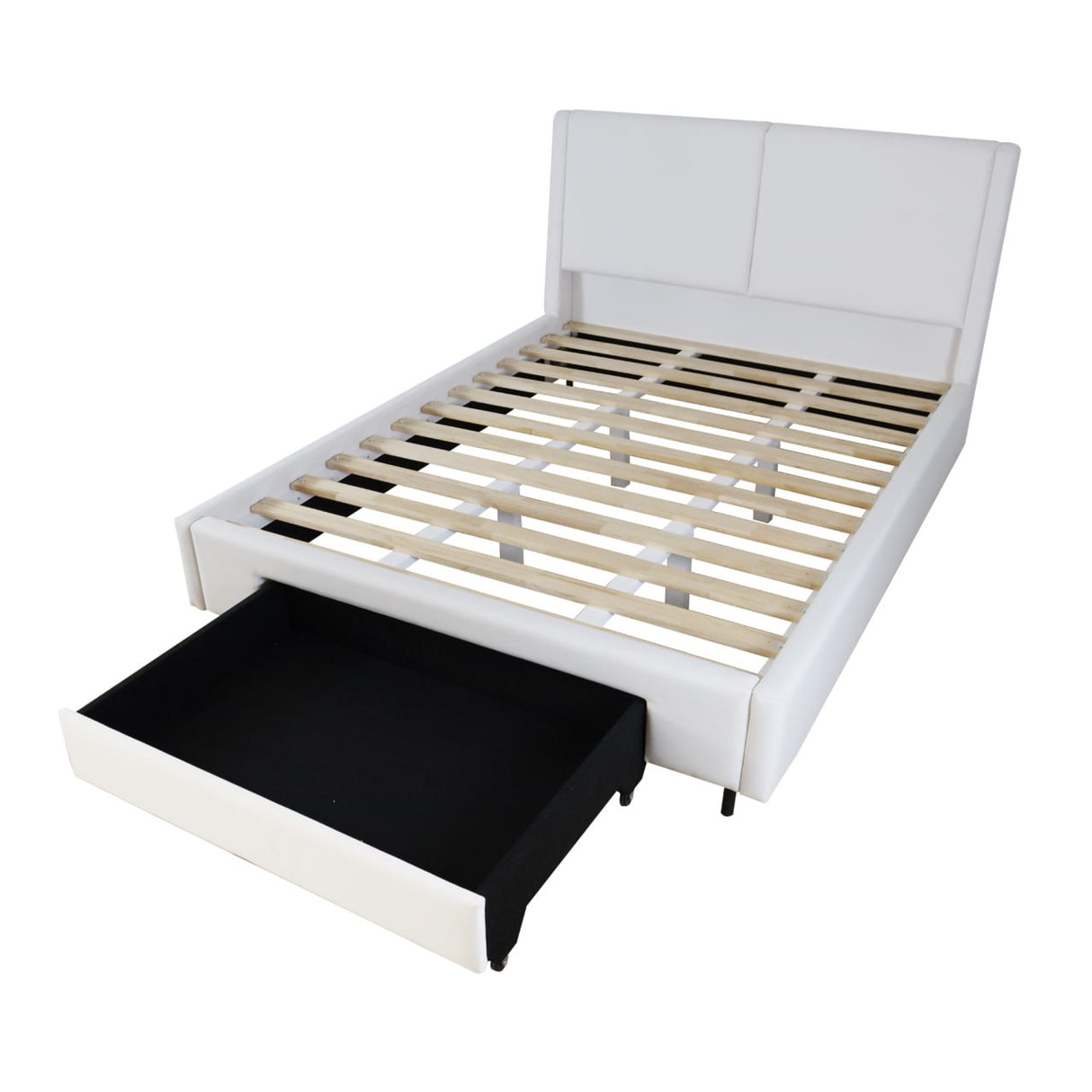 KRIZZY Bedframe with Drawer Affordahome