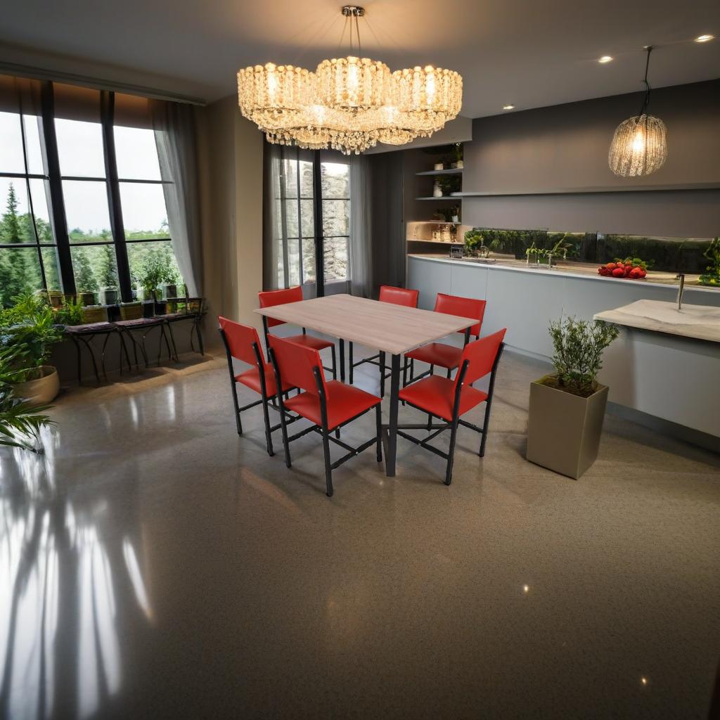 CROSS Dining Set 6 Seater Furnigo