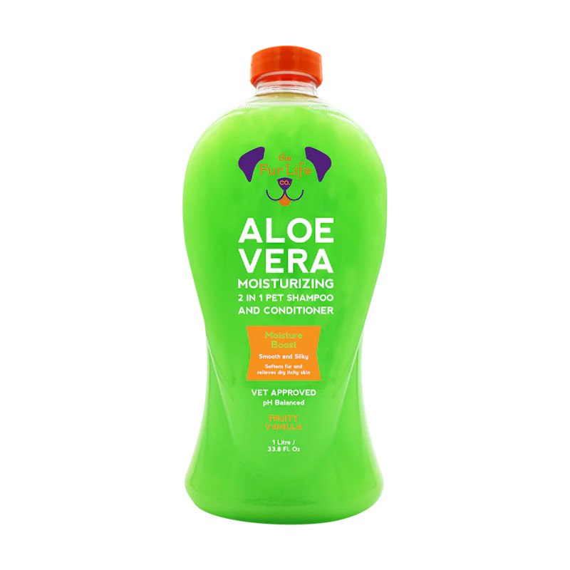 Aloe Vera Moisturizing 2 in 1 Pet Shampoo & Conditioner | The Fur Life Co. Mr. Chuck Pet Store