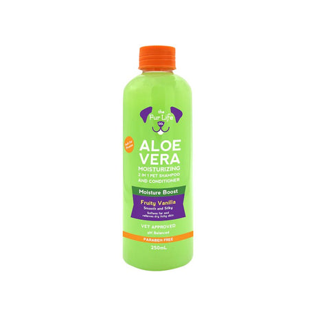Aloe Vera Moisturizing 2 in 1 Pet Shampoo & Conditioner | The Fur Life Co. Mr. Chuck Pet Store