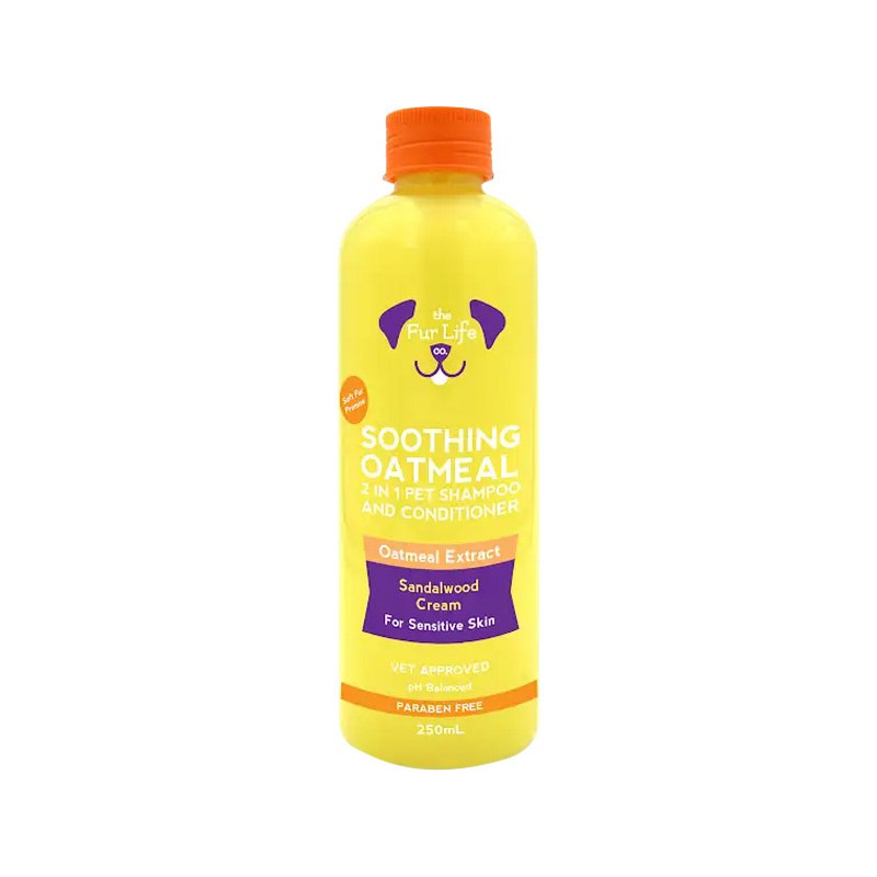 Soothing Oatmeal 2 in 1 Pet Shampoo & Conditioner | The Fur Life Co. Mr. Chuck Pet Store