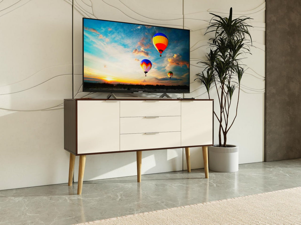 COOPER 3-Drawer, 2-Door TV Rack Furnigo