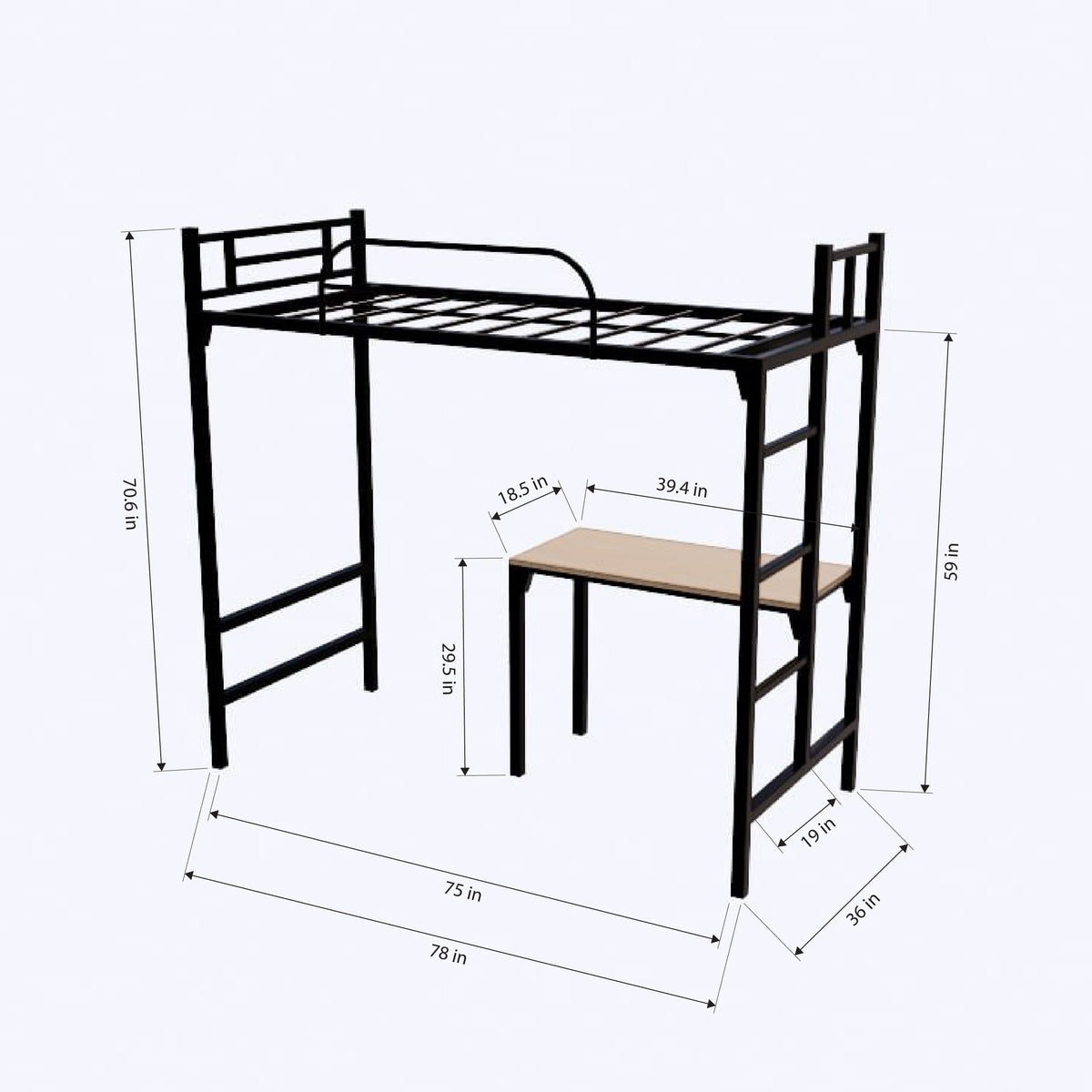 Vance Loft-Bed AF Home