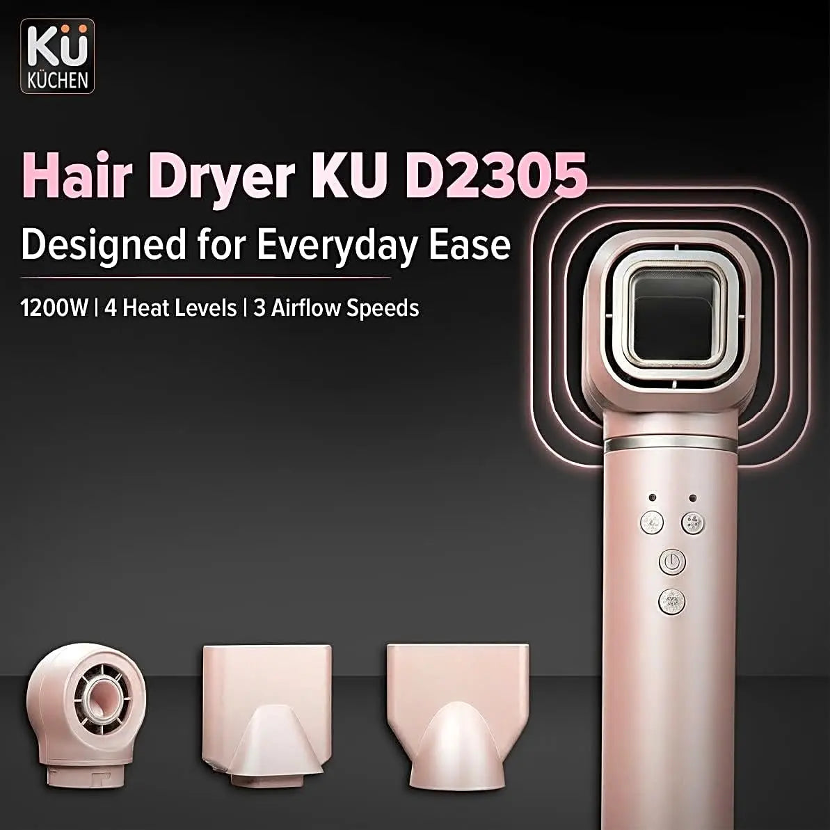 Negative Ion Hair Dryer KU D2305