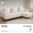 10.10 Mega Sale | Santon L-shape Sofa AF Home