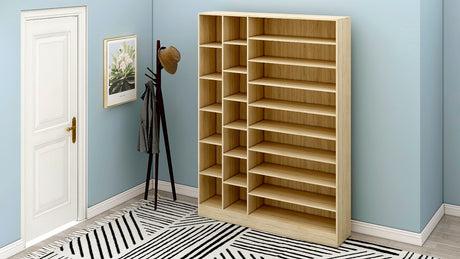 JOSEPH Shoe Cabinet w/ Bag Shelf Furnigo