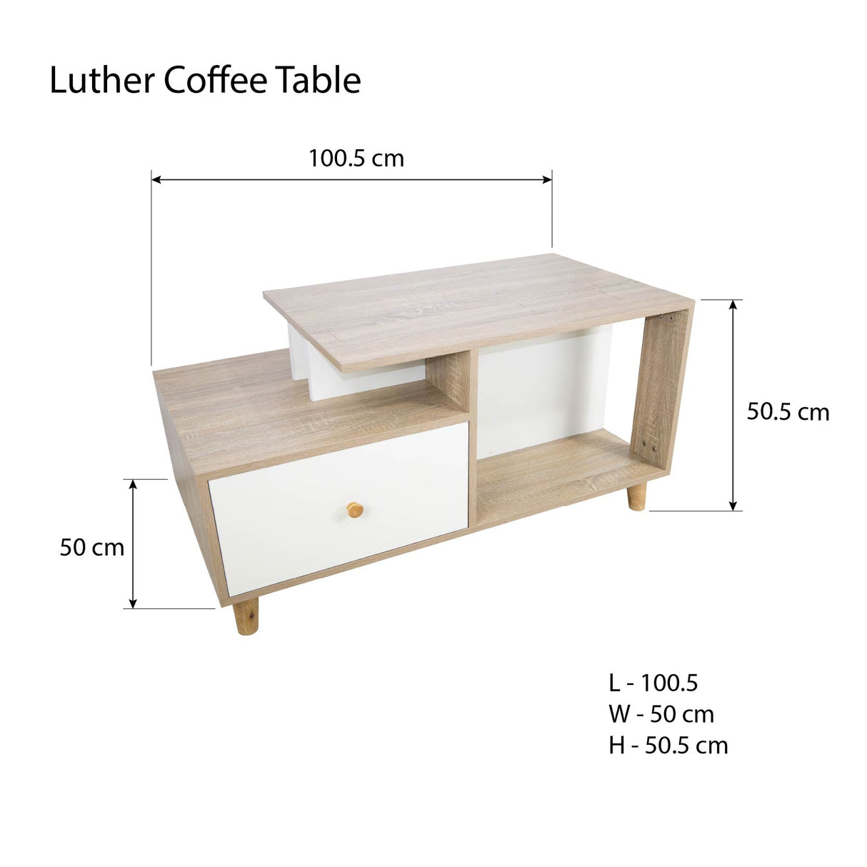 LUTHER Coffee Table Affordahome