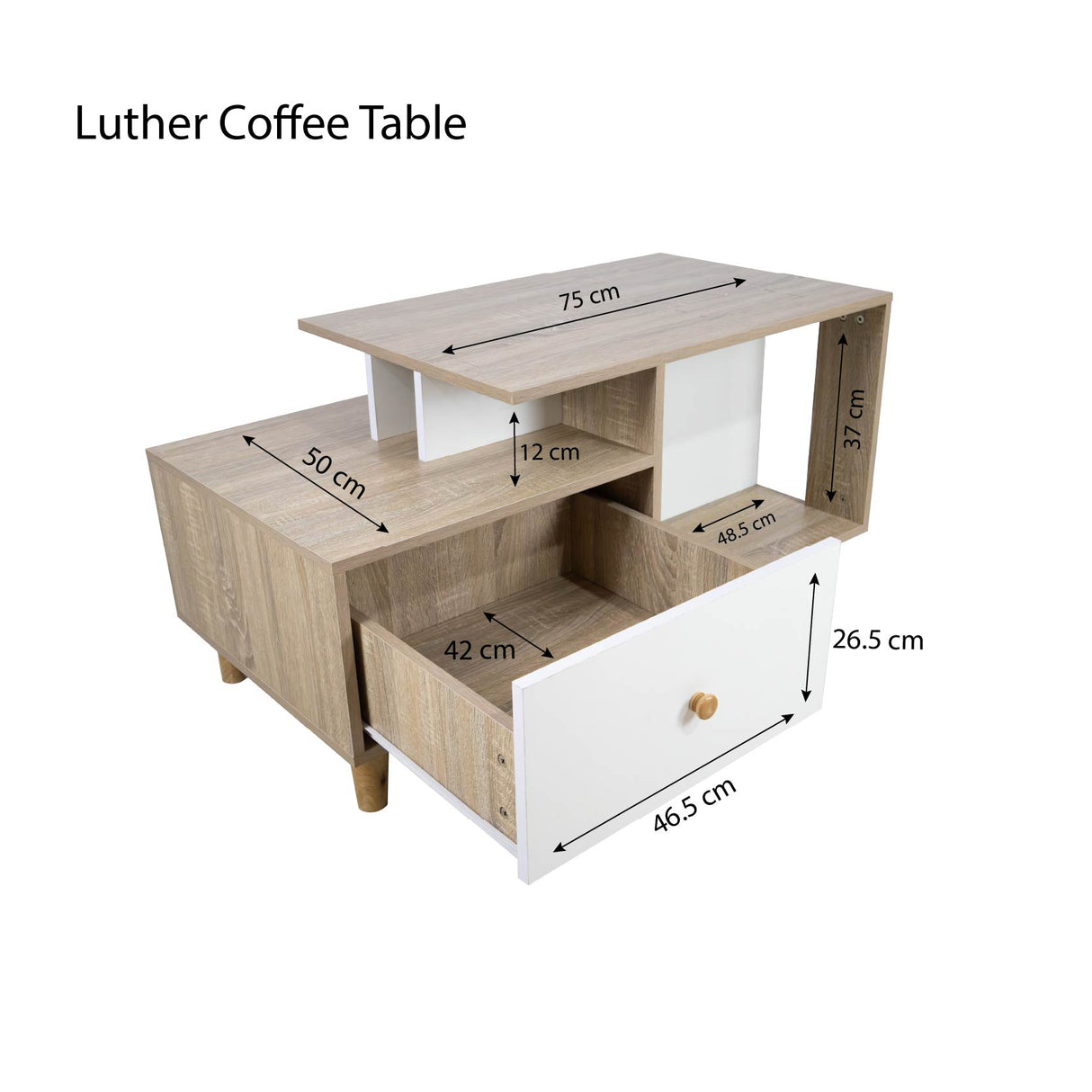 LUTHER Coffee Table Affordahome