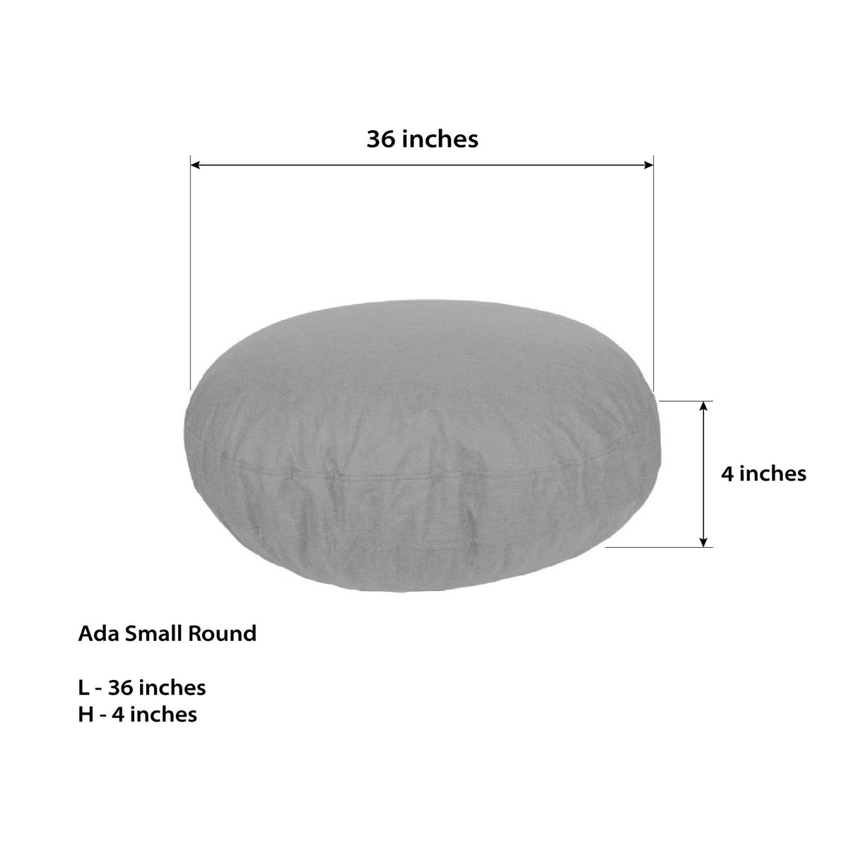 ADA SMALL ROUND BEAN BAG Beanie MNL