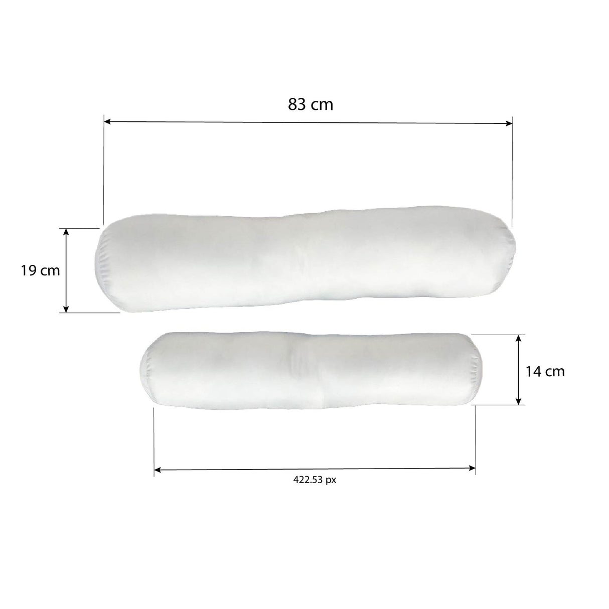 BOLTERS White Pillow (Without Cover) Pica Pillow