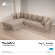 10.10 Mega Sale | Valentino L-shape Sofa AF Home