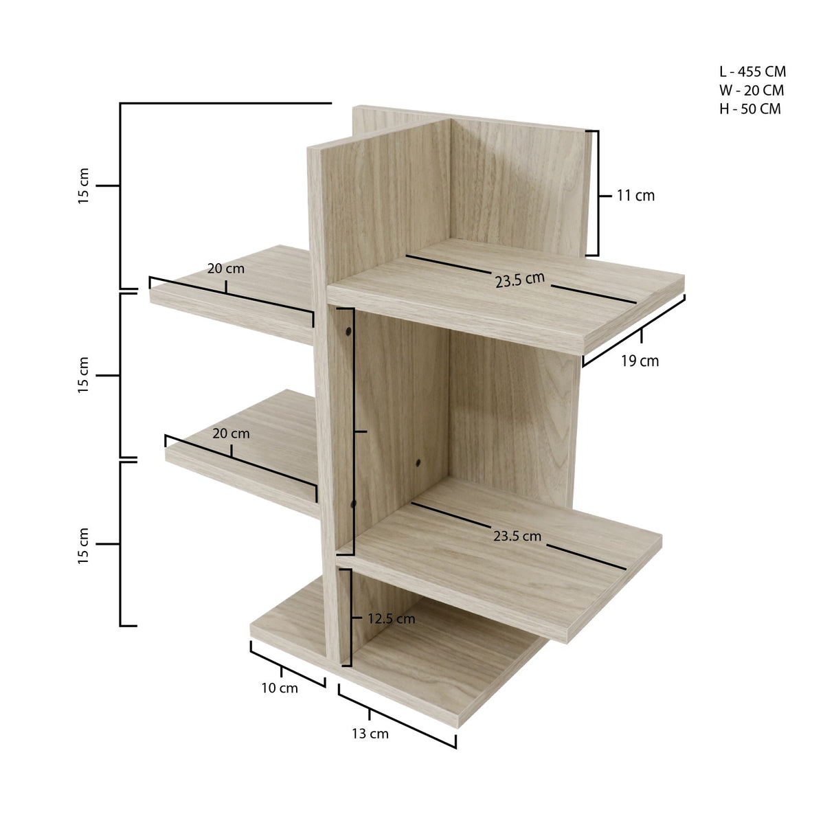 WADE Computer Book Rack Affordahome