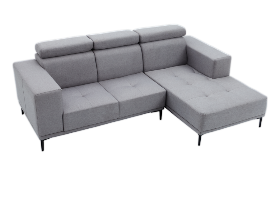 WARRICK L-Shape Fabric Sofa Luxe Life PH