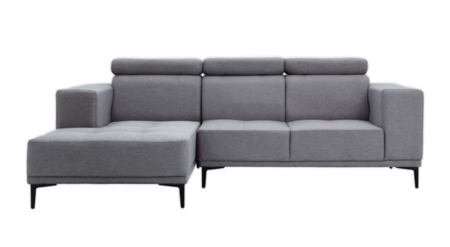 WARRICK L-Shape Fabric Sofa Luxe Life PH