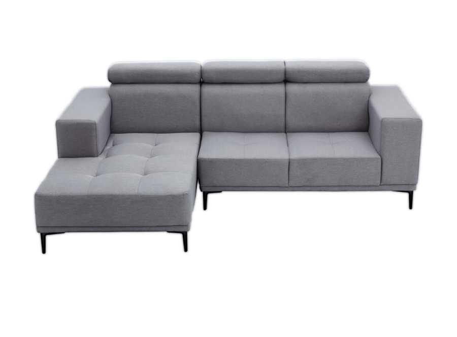 WARRICK L-Shape Fabric Sofa Luxe Life PH