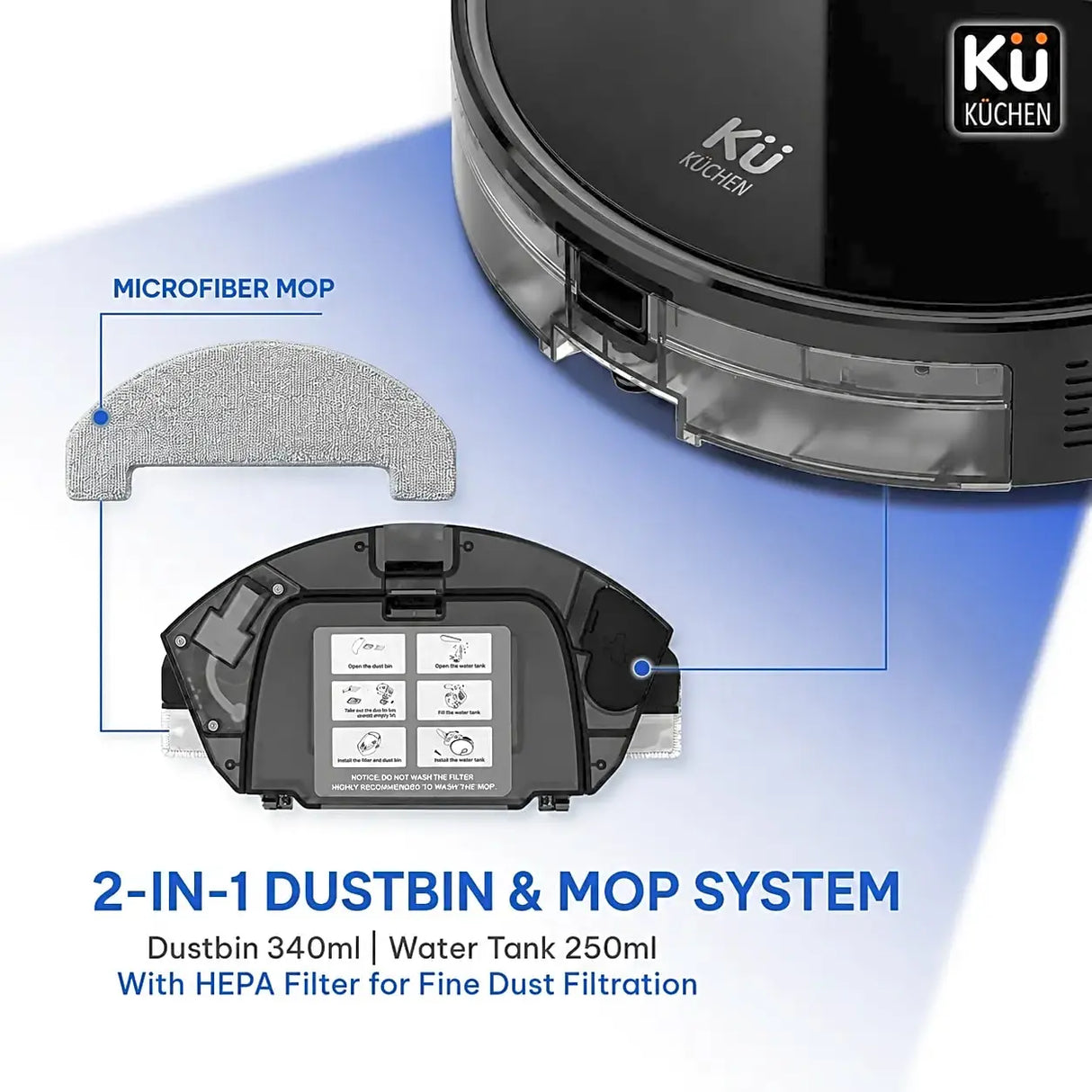 Robot Vacuum Cleaner KU PPR3006