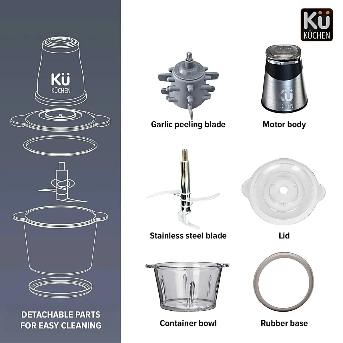 Multi-Functional Food Processor DKFC1212
