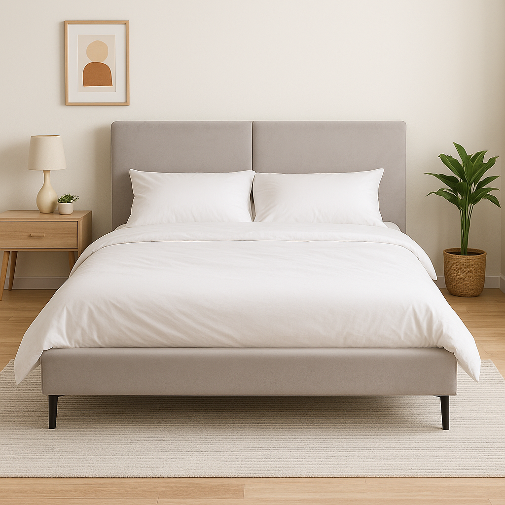 YAEL Upholstered Bed frame Affordahome