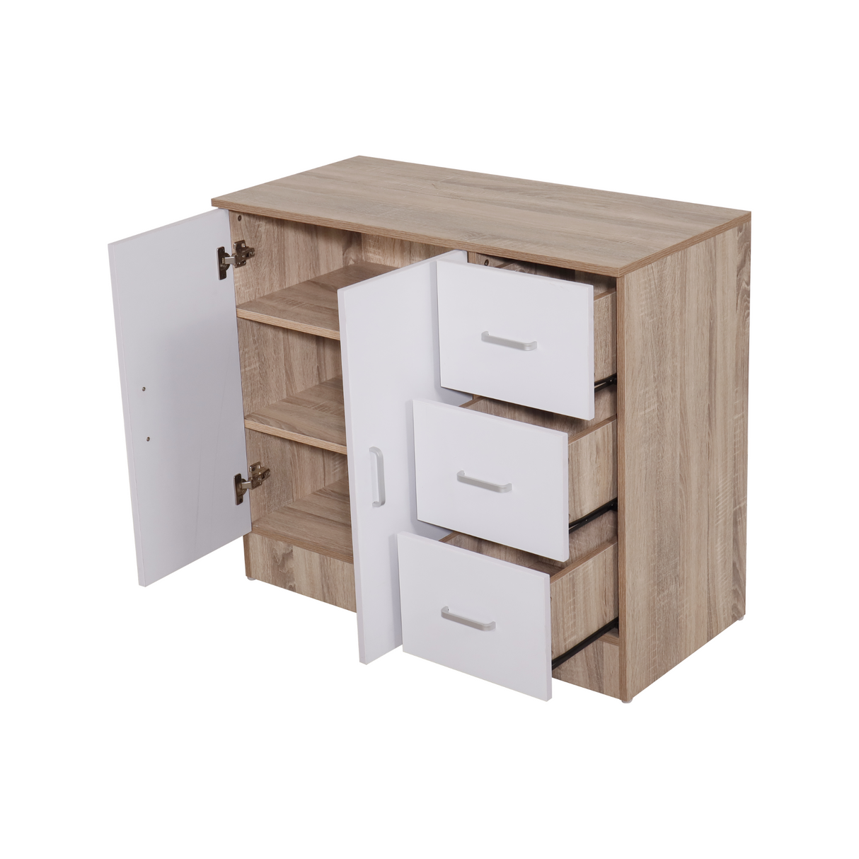 MERCY Buffet Cabinet 3 Drawer Affordahome