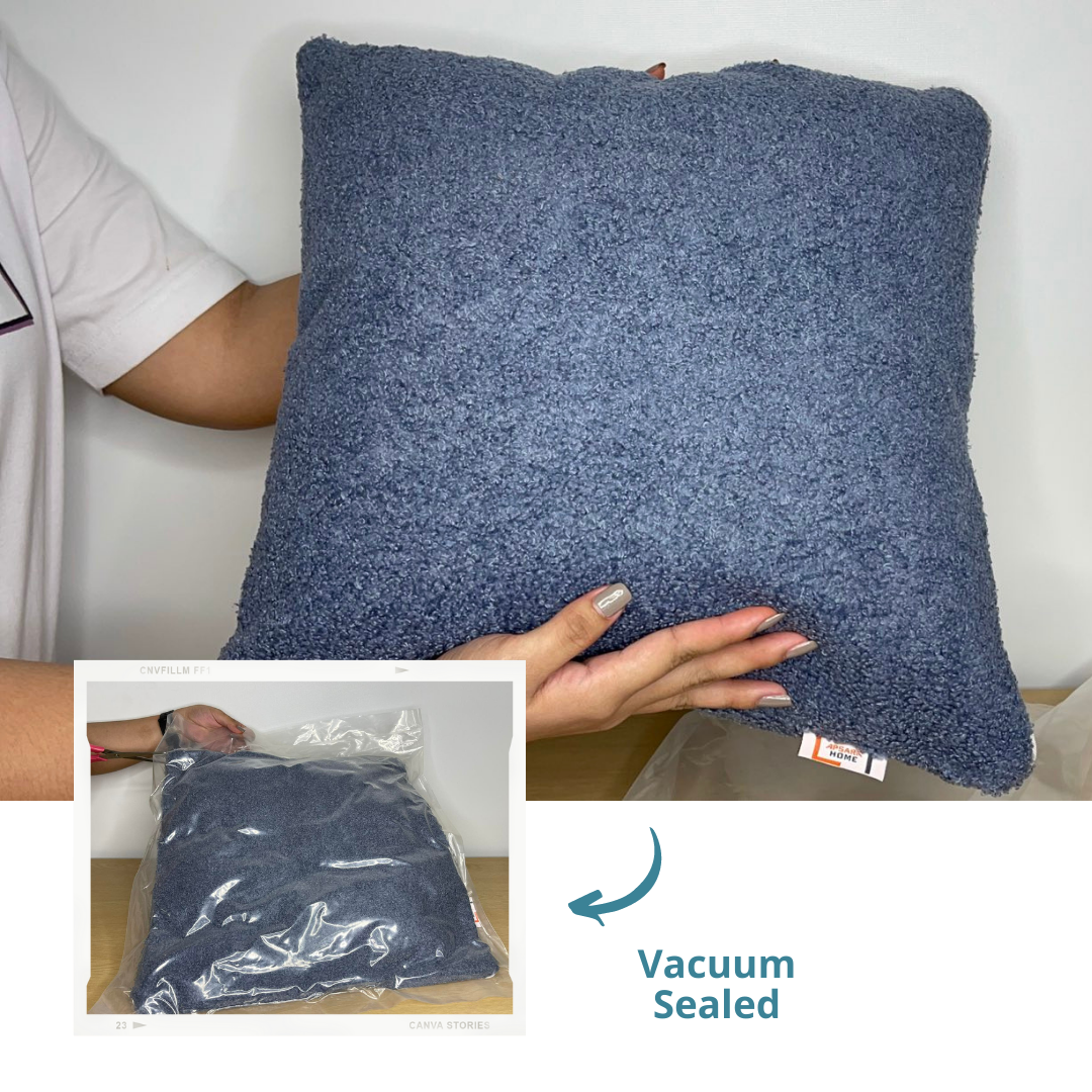 Pica Pillow - Pearl Fabric Throw Pillow Case with Pillow Pica Pillow