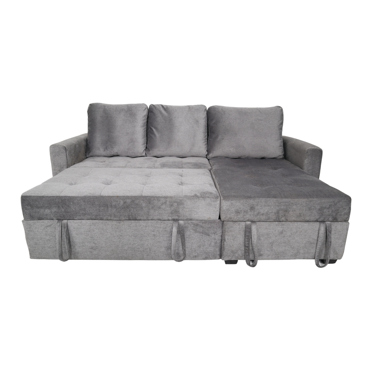 DARCY Sofabed with Storage Chaise Furnigo