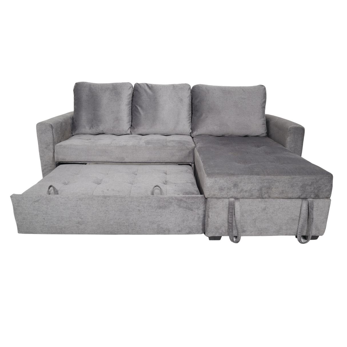 DARCY Sofabed with Storage Chaise Furnigo
