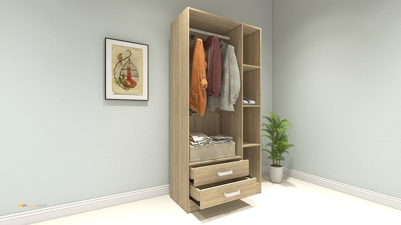 STEVEN 3 Door Wardrobe AF Home