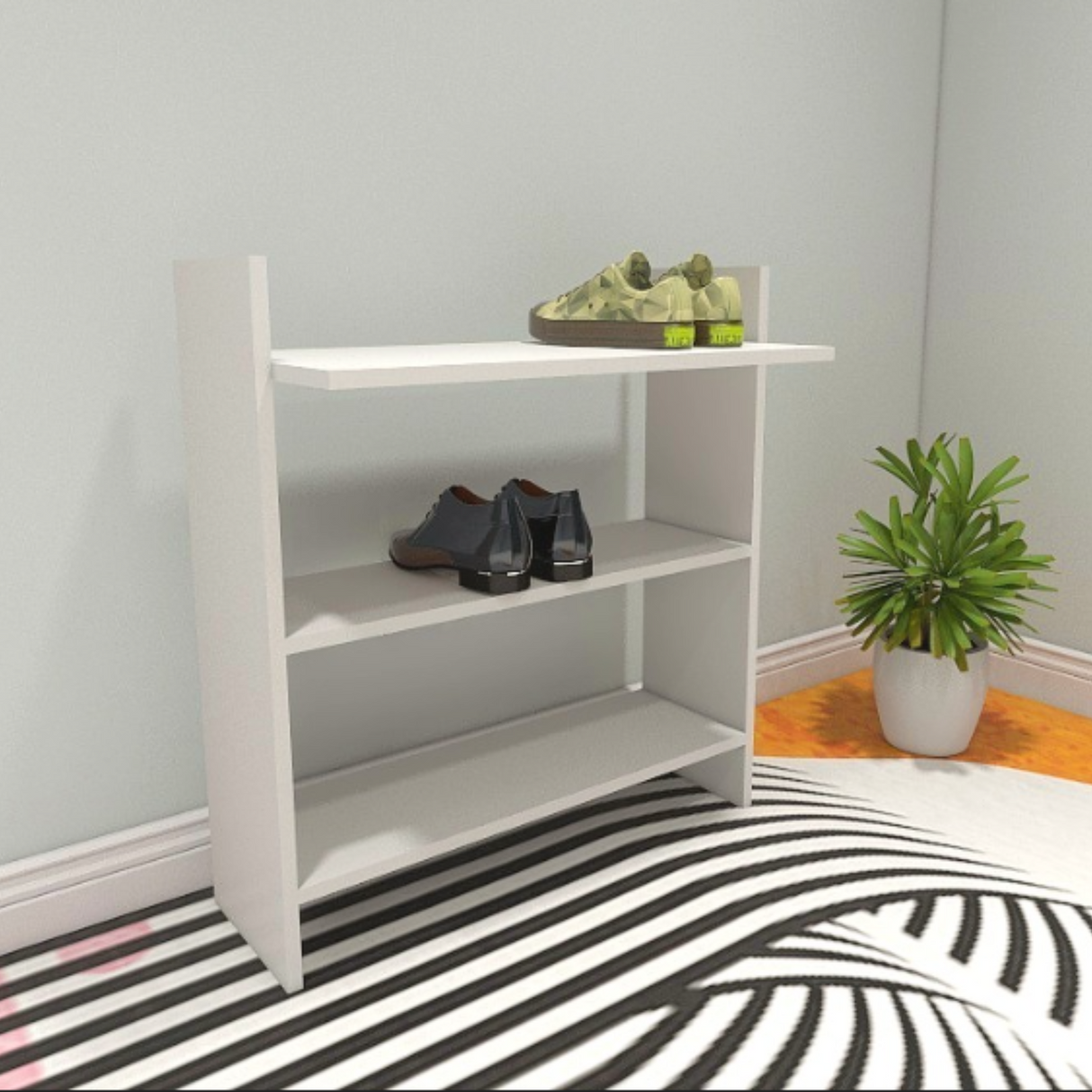 CAPELLI Shoe Rack 3 Layer Affordahome