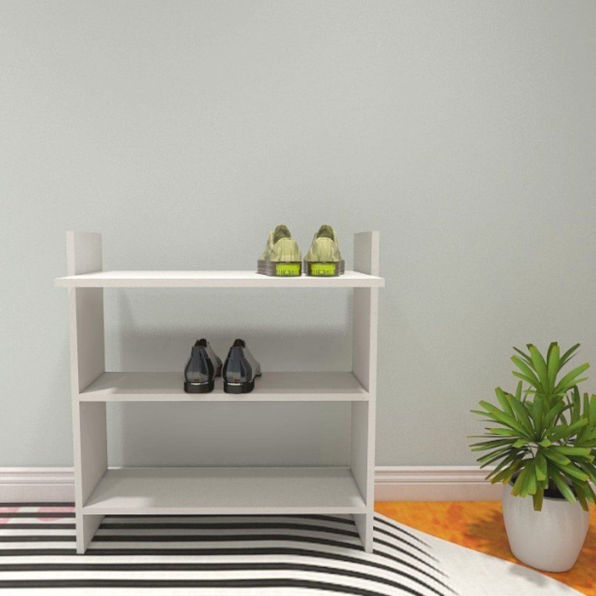 CAPELLI Shoe Rack 3 Layer Affordahome