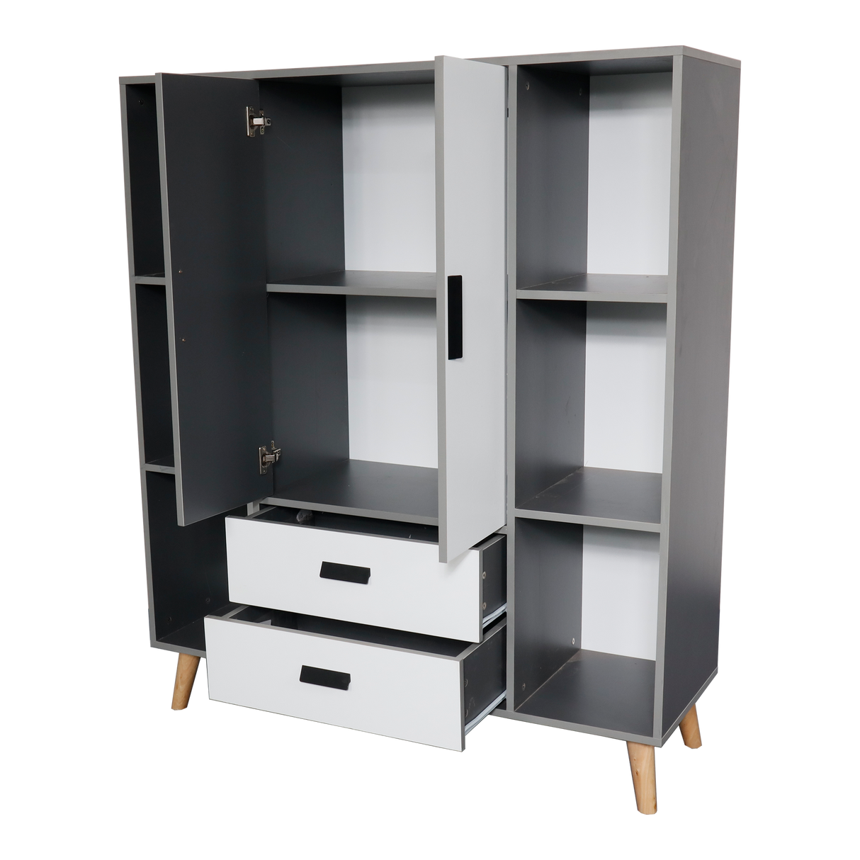 Omega Multipurpose Display Shelf Furnigo