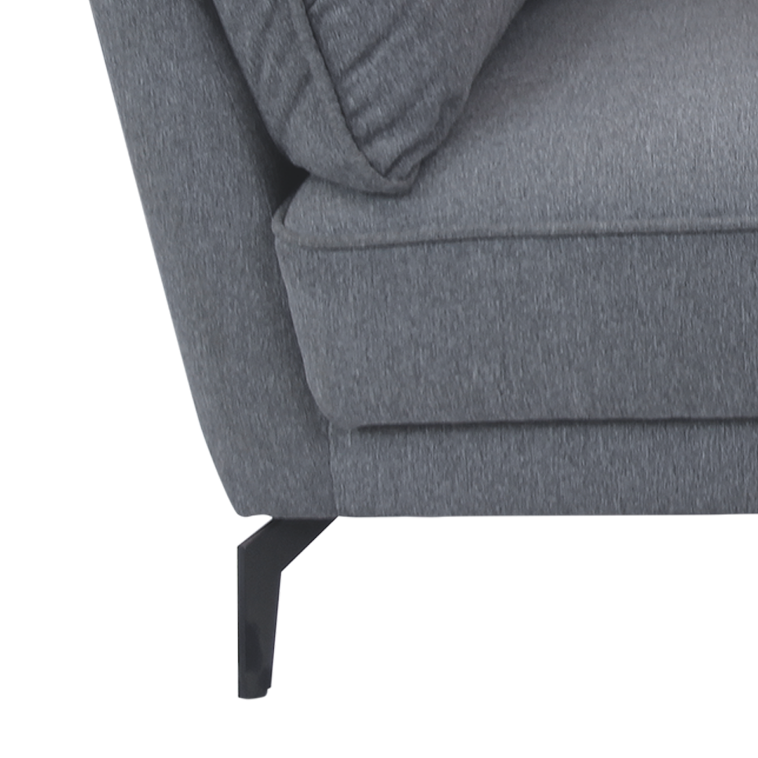 WILLY 1-Seater Fabric Sofa Affordahome