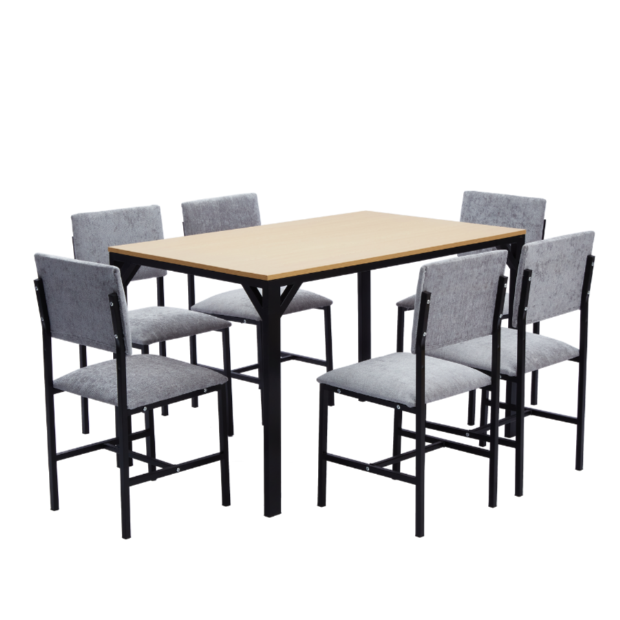 MODENA Dining Set w/ Cushion Furnigo
