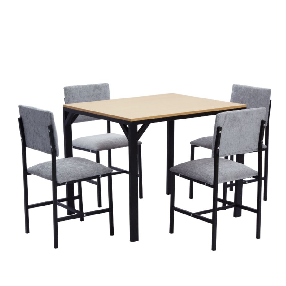 MODENA Dining Set w/ Cushion Furnigo