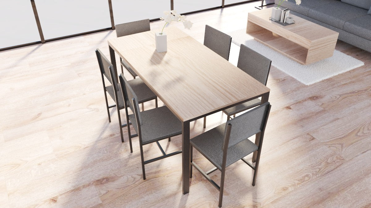 MODENA Dining Set w/ Cushion Furnigo