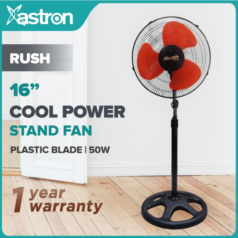ASTRON Rush Stand Fan 16" Electric Fan Astron