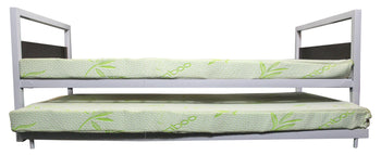 BRYLE Metal DayBed w/ Pullout (MATTRESS NOT INCLUDED*) Furnigo