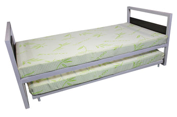 BRYLE Metal DayBed w/ Pullout (MATTRESS NOT INCLUDED*) Furnigo