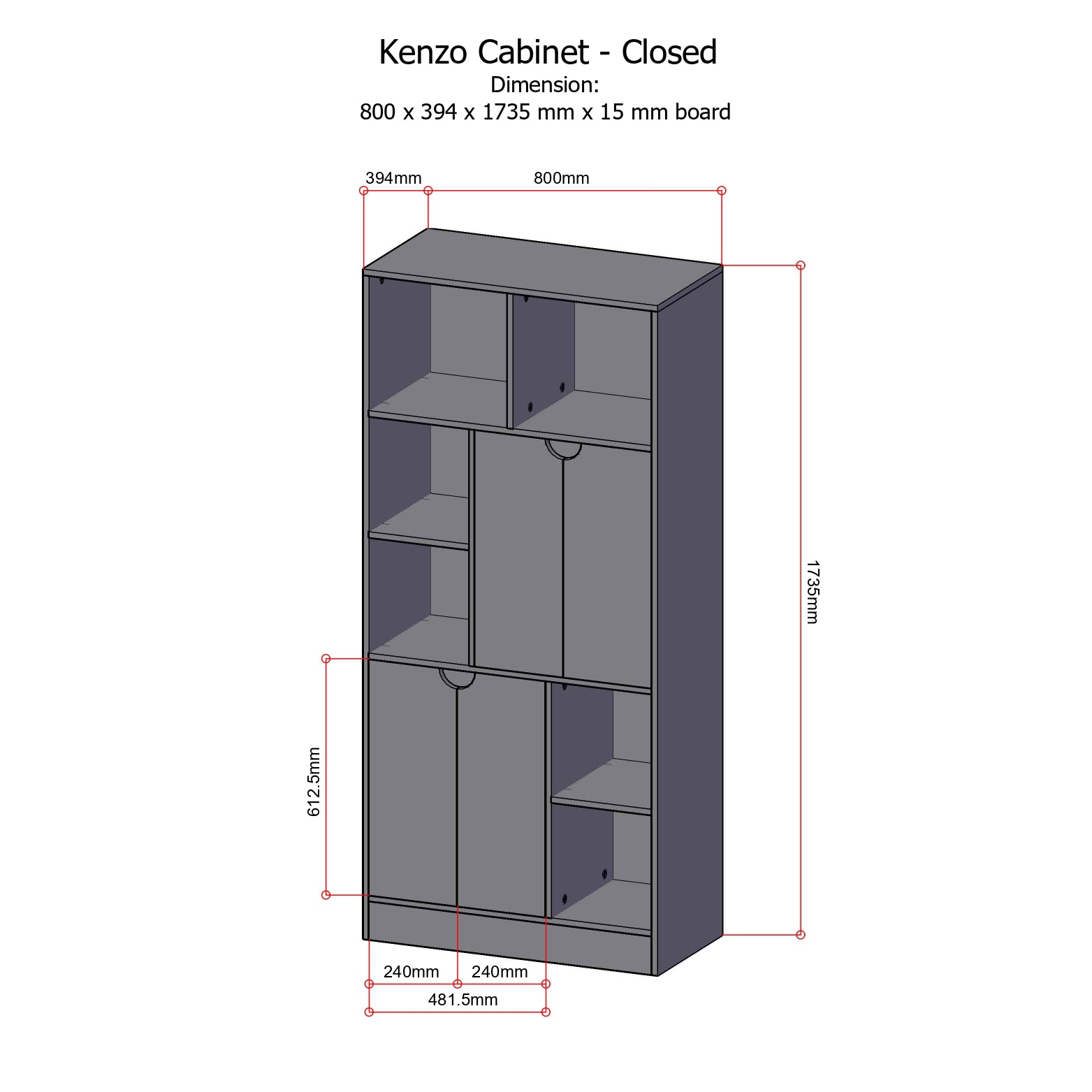 KENZO Cabinet AF Home