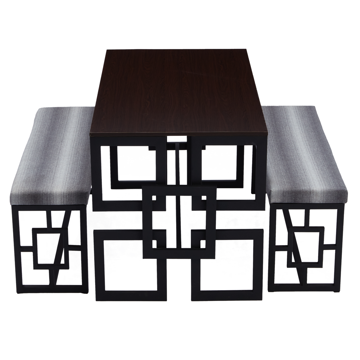 TOBY Dining Set Upholstered Furnigo