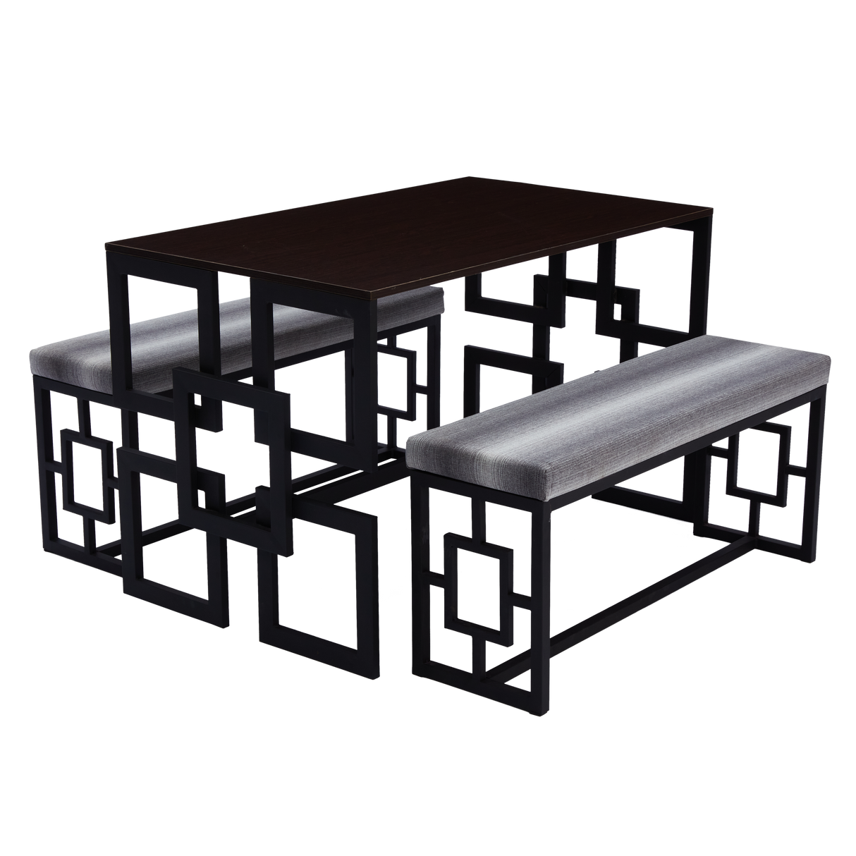 TOBY Dining Set Upholstered Furnigo