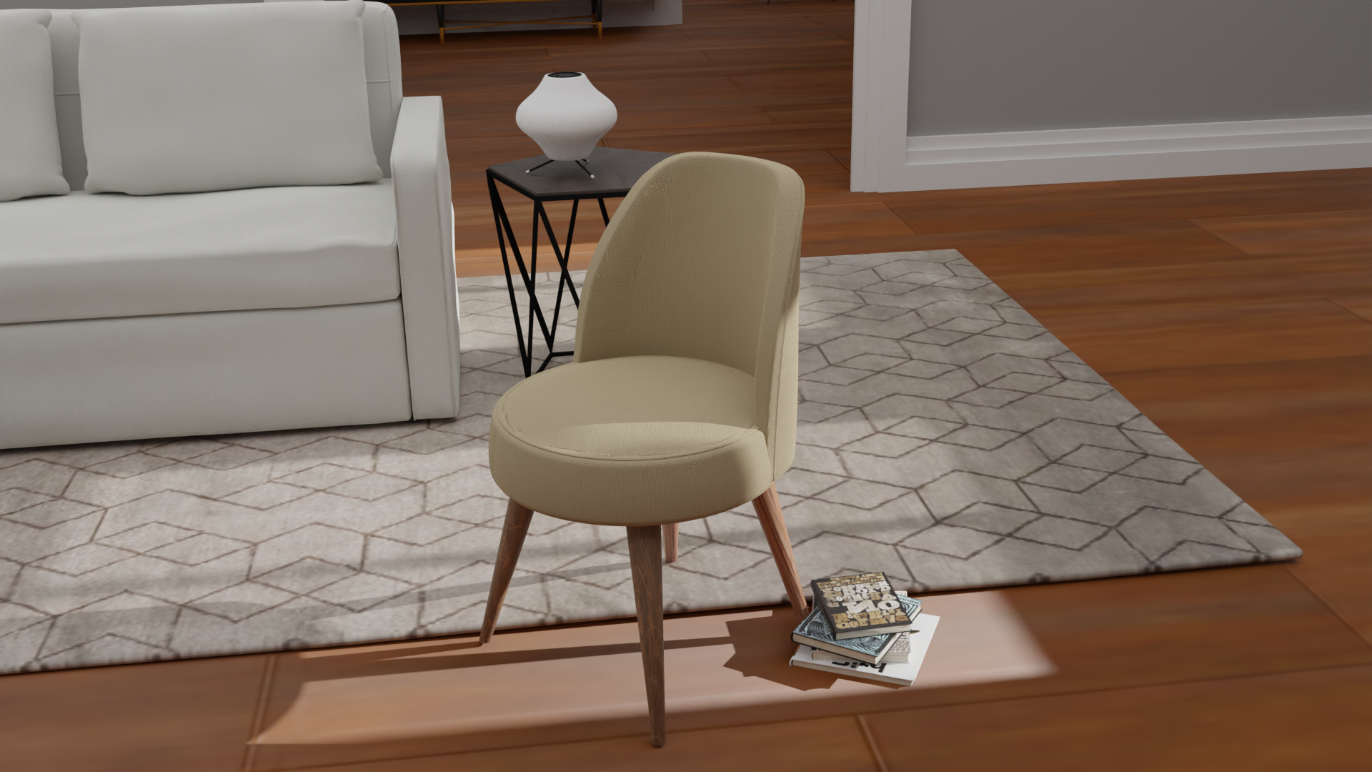 SILVANA Fabric Chair AF Home