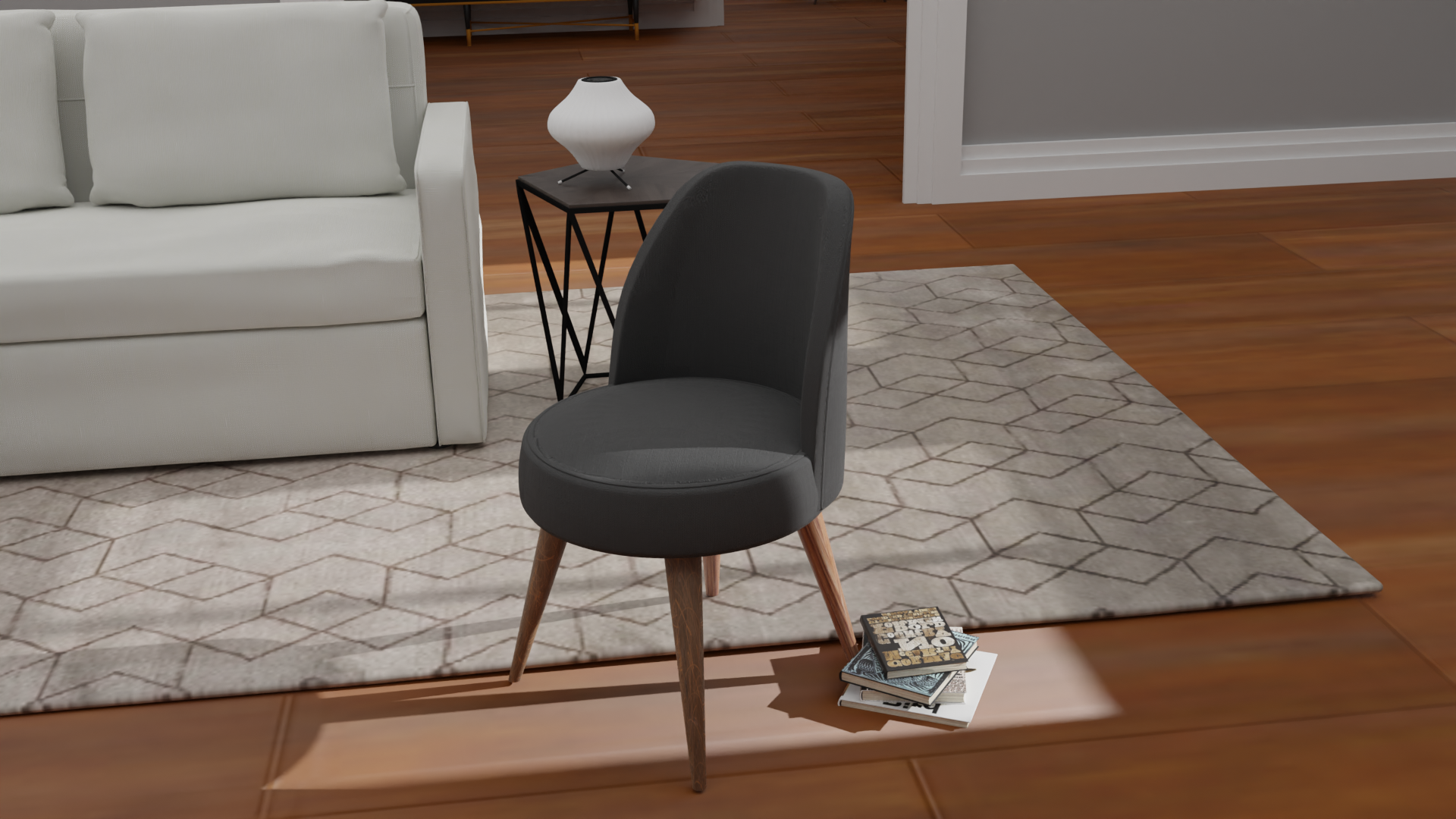 SILVANA Fabric Chair AF Home