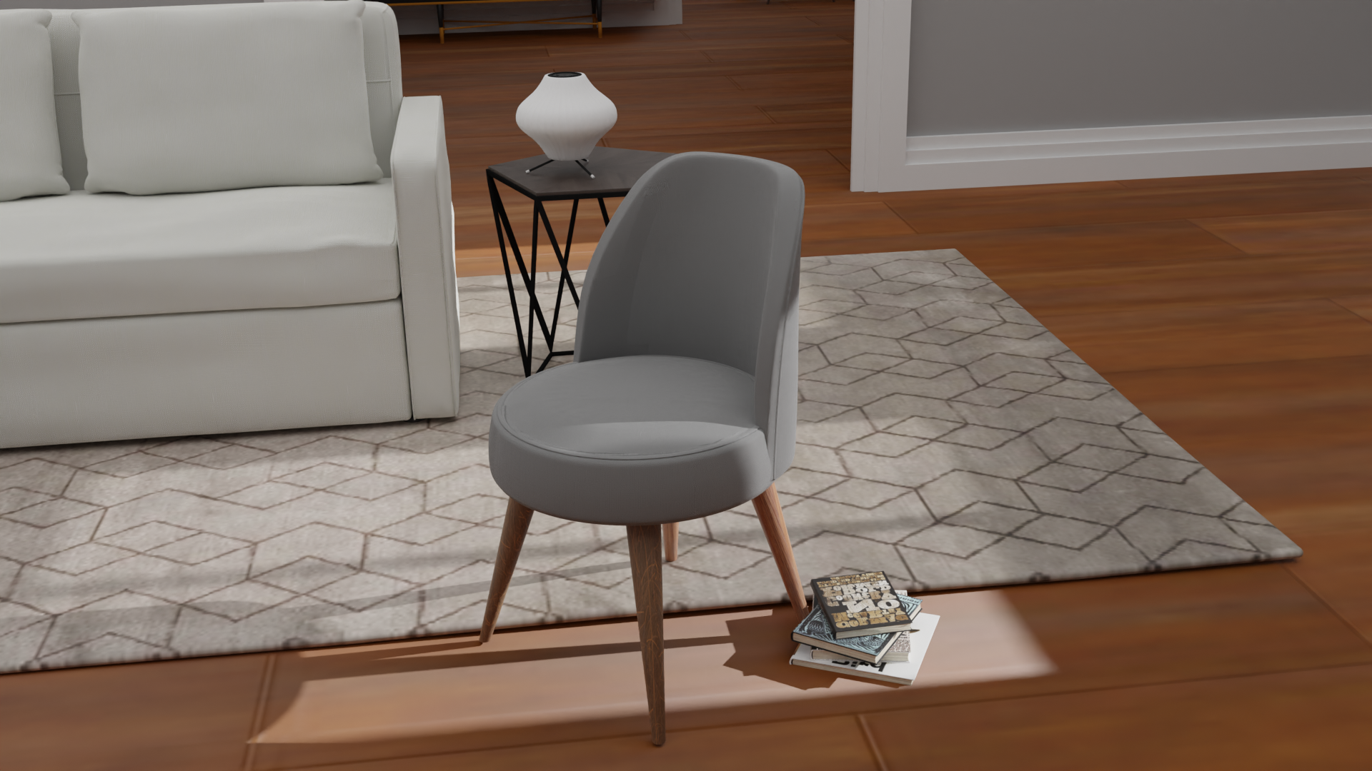 SILVANA Fabric Chair AF Home