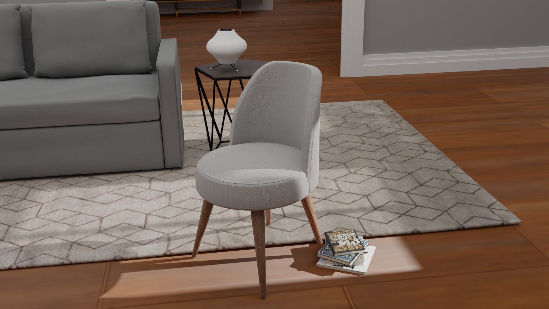 SILVANA Fabric Chair AF Home