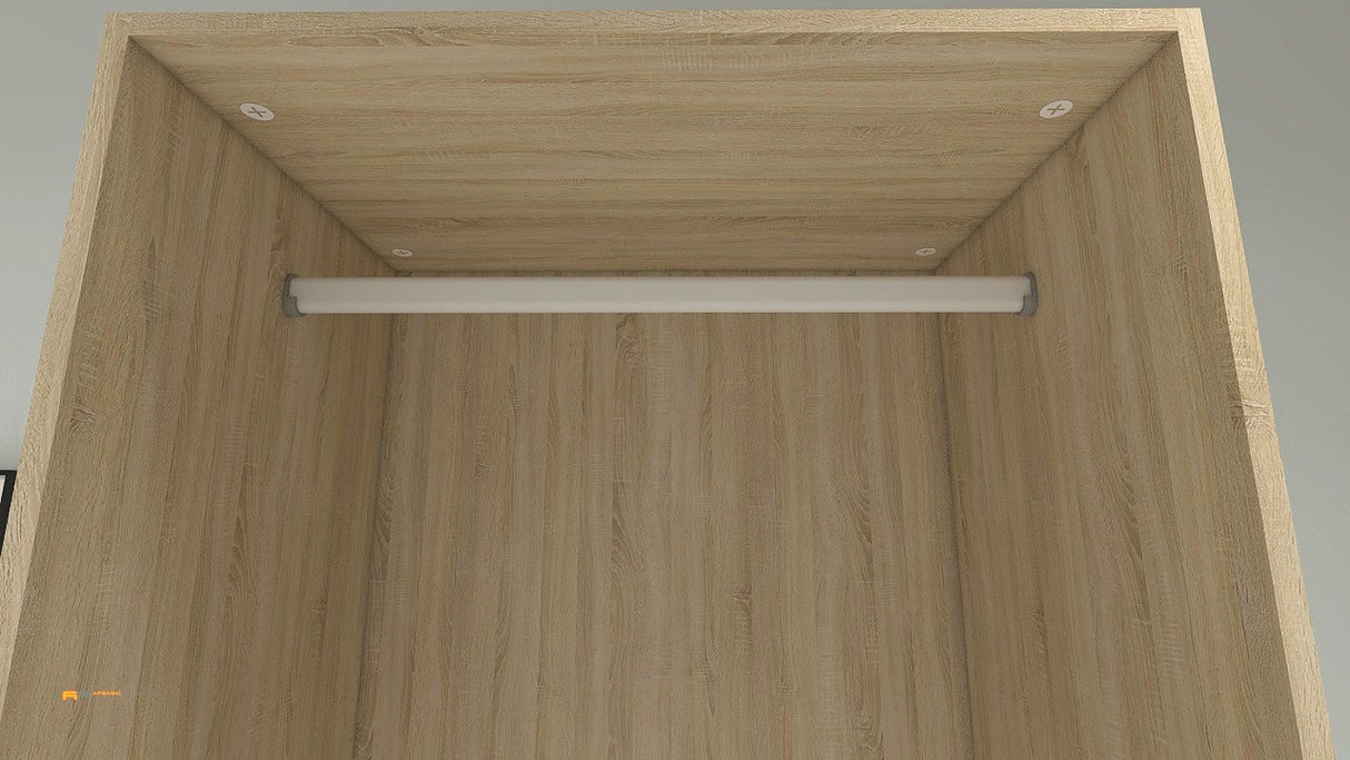 STEVEN 2 Door Wardrobe Furnigo