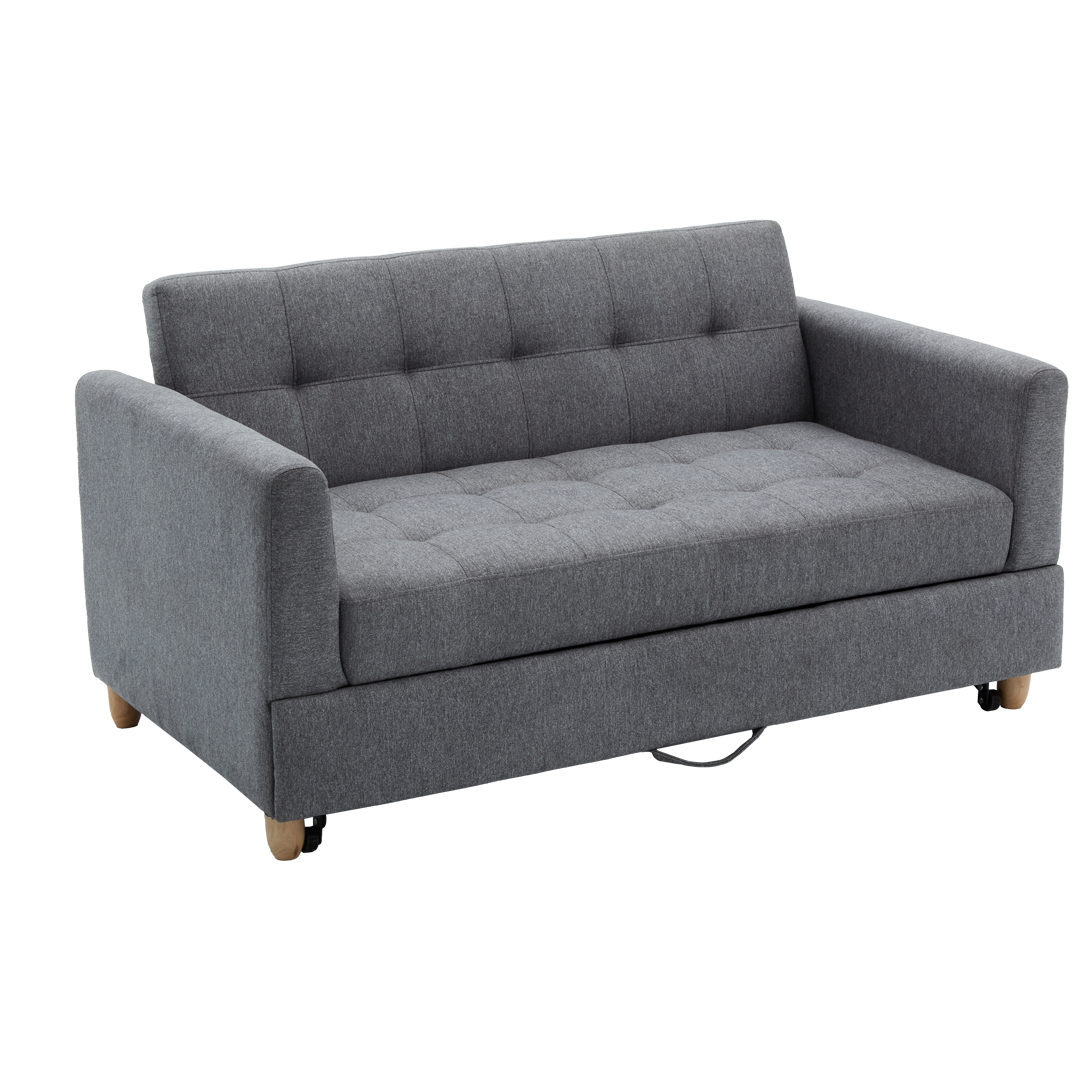 ESMERALD Pullout Fabric Sofa bed Furnigo