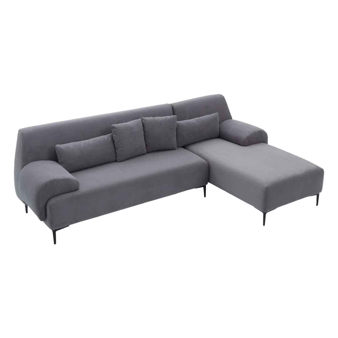 ARDEN L-Shape Fabric Sofa Luxe Life PH