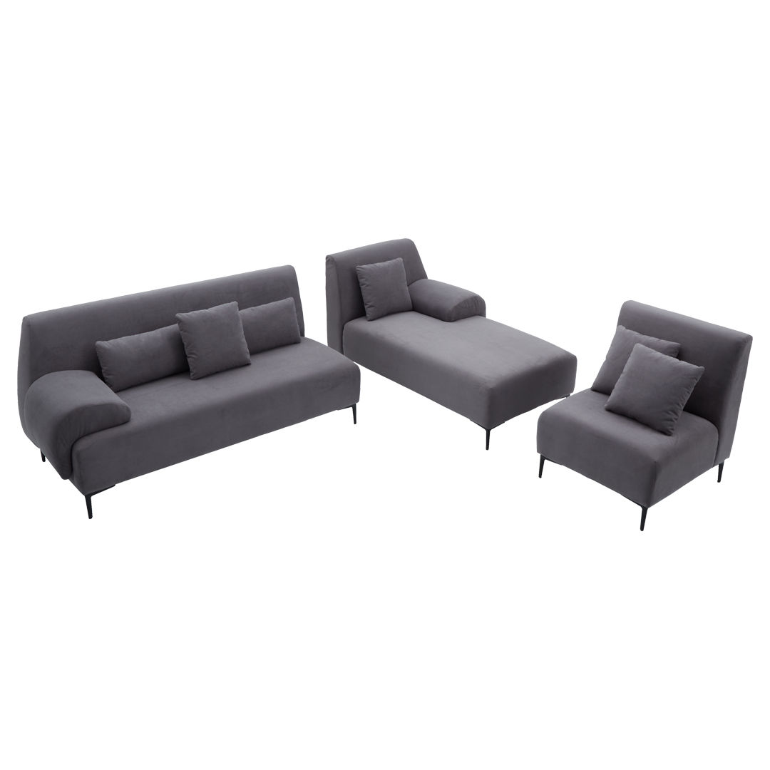 ARDEN L-Shape Fabric Sofa Luxe Life PH