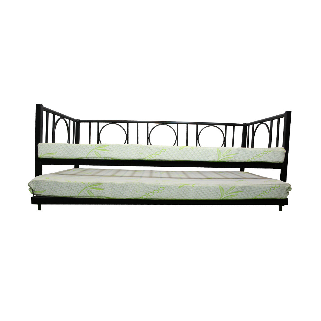 BRODY Metal Daybed w/ Pullout Furnigo